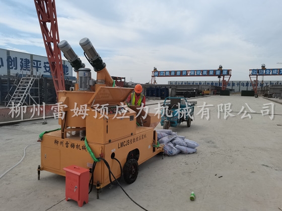 2022年1月22日，上海城建市政工程（集团）有限公司G236芜湖至汕尾公路鄱阳县城至余干乌泥段改建工程，采用了我公司CZB2×2-600A型预应力智能张拉设备、LMCJS型自动上料智能压浆设备、智能张拉千斤顶。